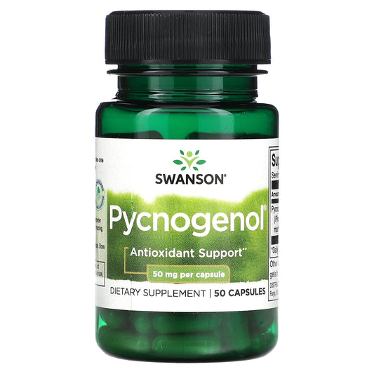 Swanson, Pycnogenol, 50 mg, 50 Capsules - Image 1
