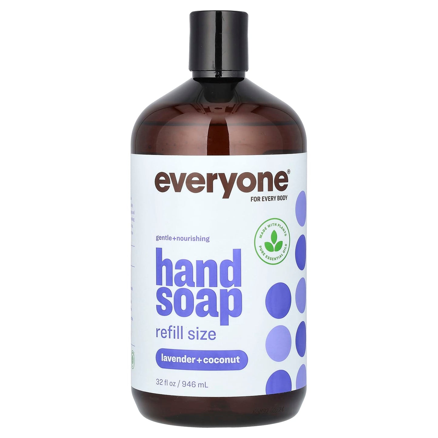 Nourishing Lavender + Coconut Hand Soap Refill, 32 fl oz, Cruelty Free - Image 1