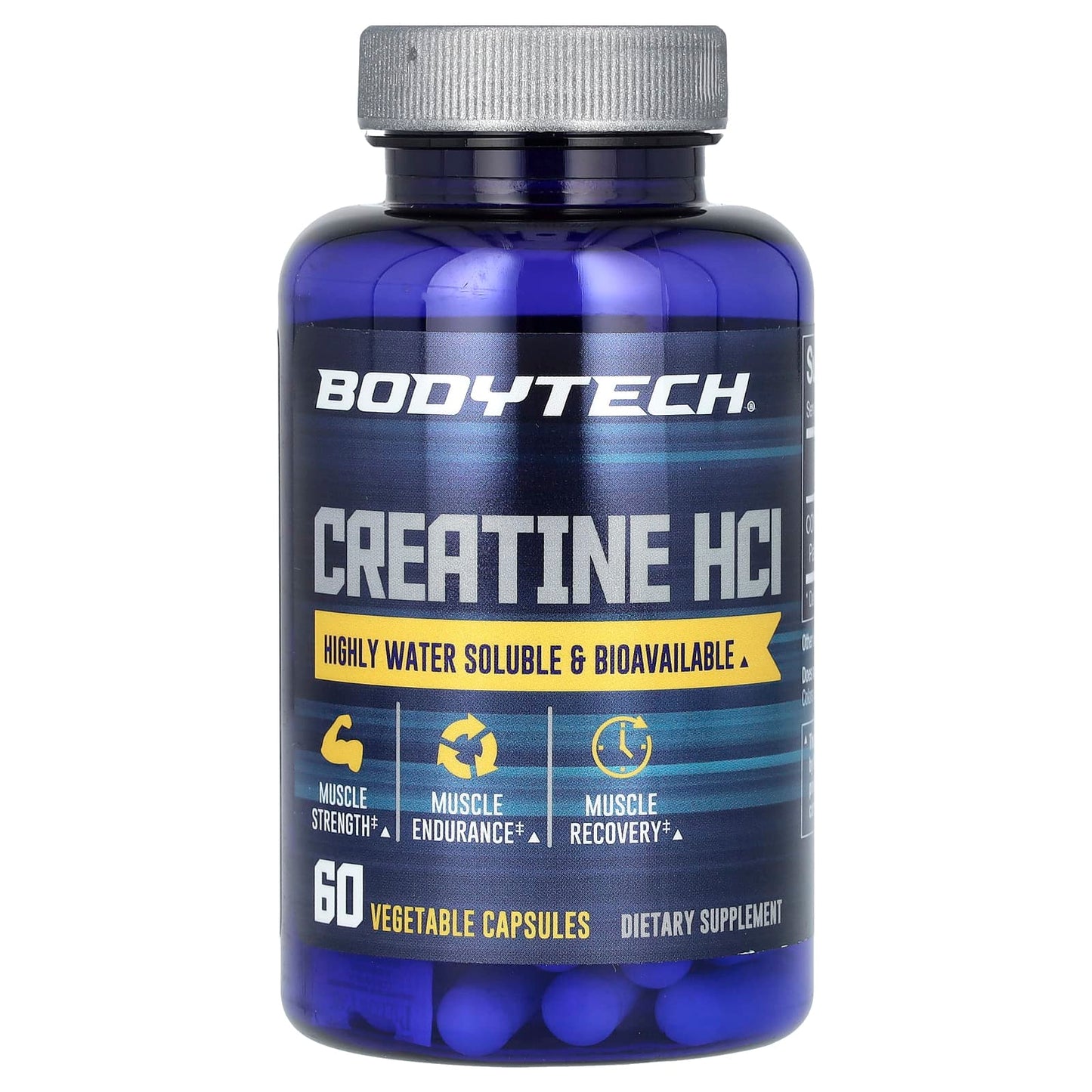 Boost Muscle Strength & Endurance with BodyTech Creatine HCl 750mg - Image 1