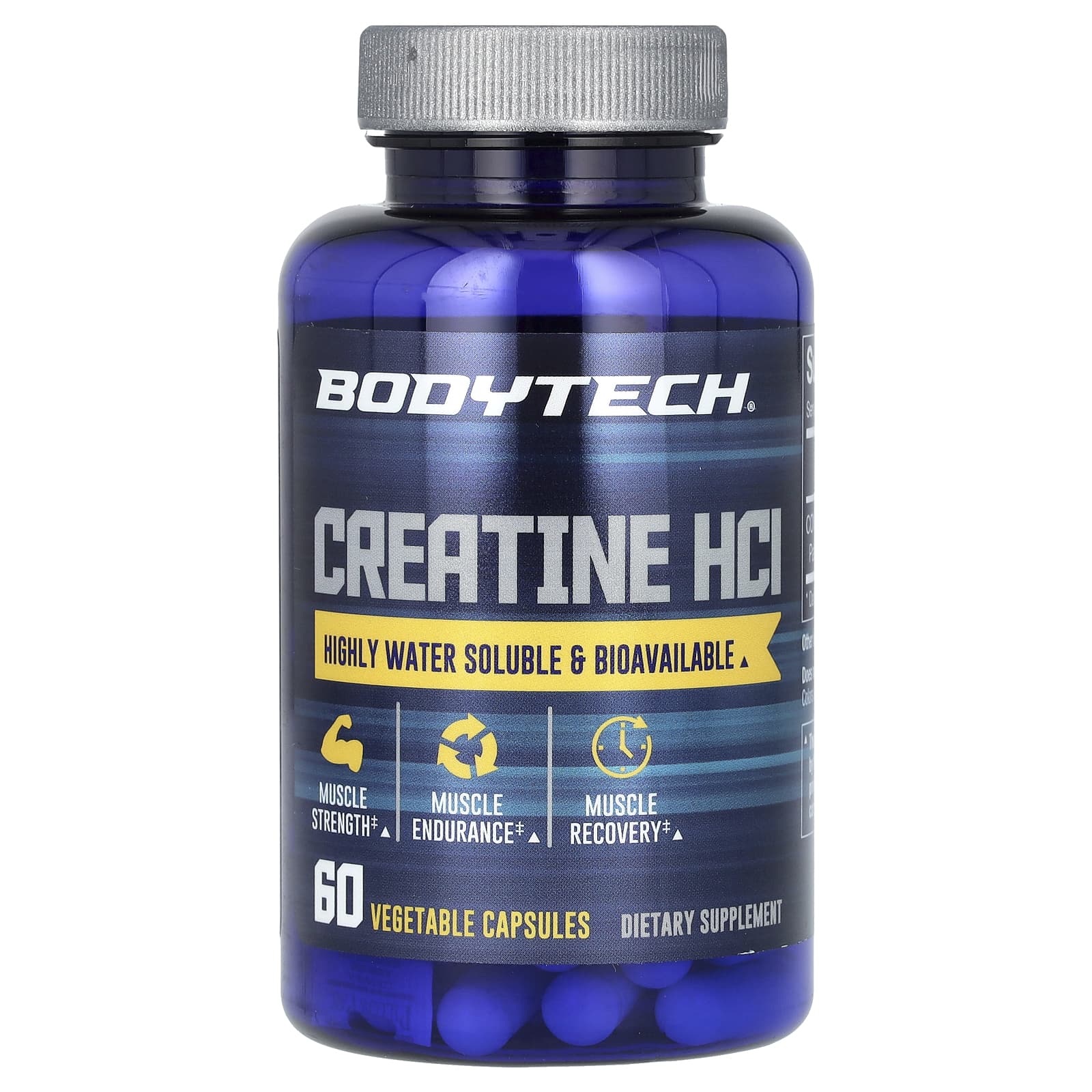 Boost Muscle Strength & Endurance with BodyTech Creatine HCl 750mg - Image 1