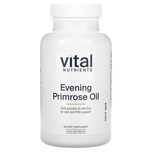 Vital Nutrients, Evening Primrose Oil, 250 Softgels - Image 1