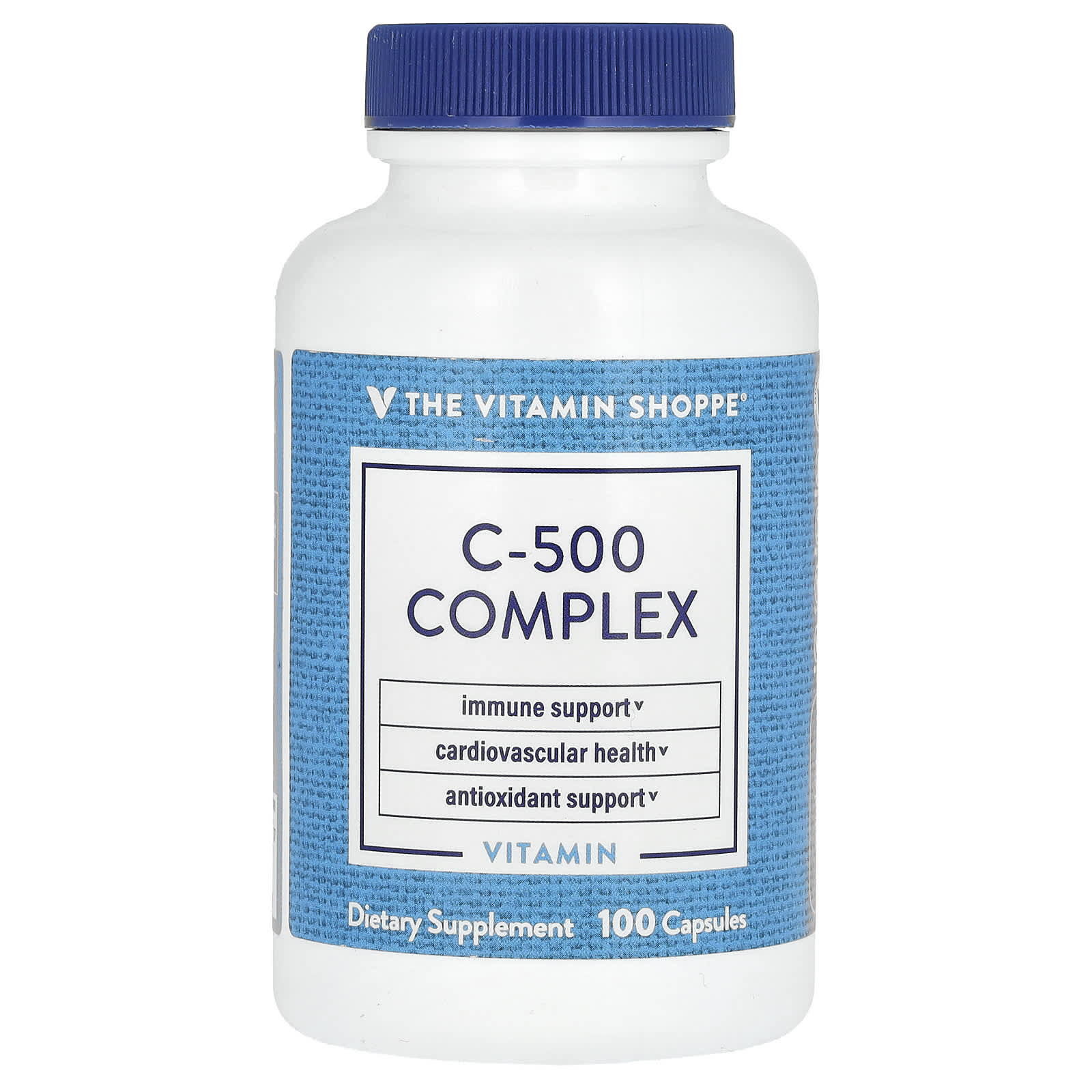 The Vitamin Shoppe, C-500 Complex, 100 Capsules - Image 1