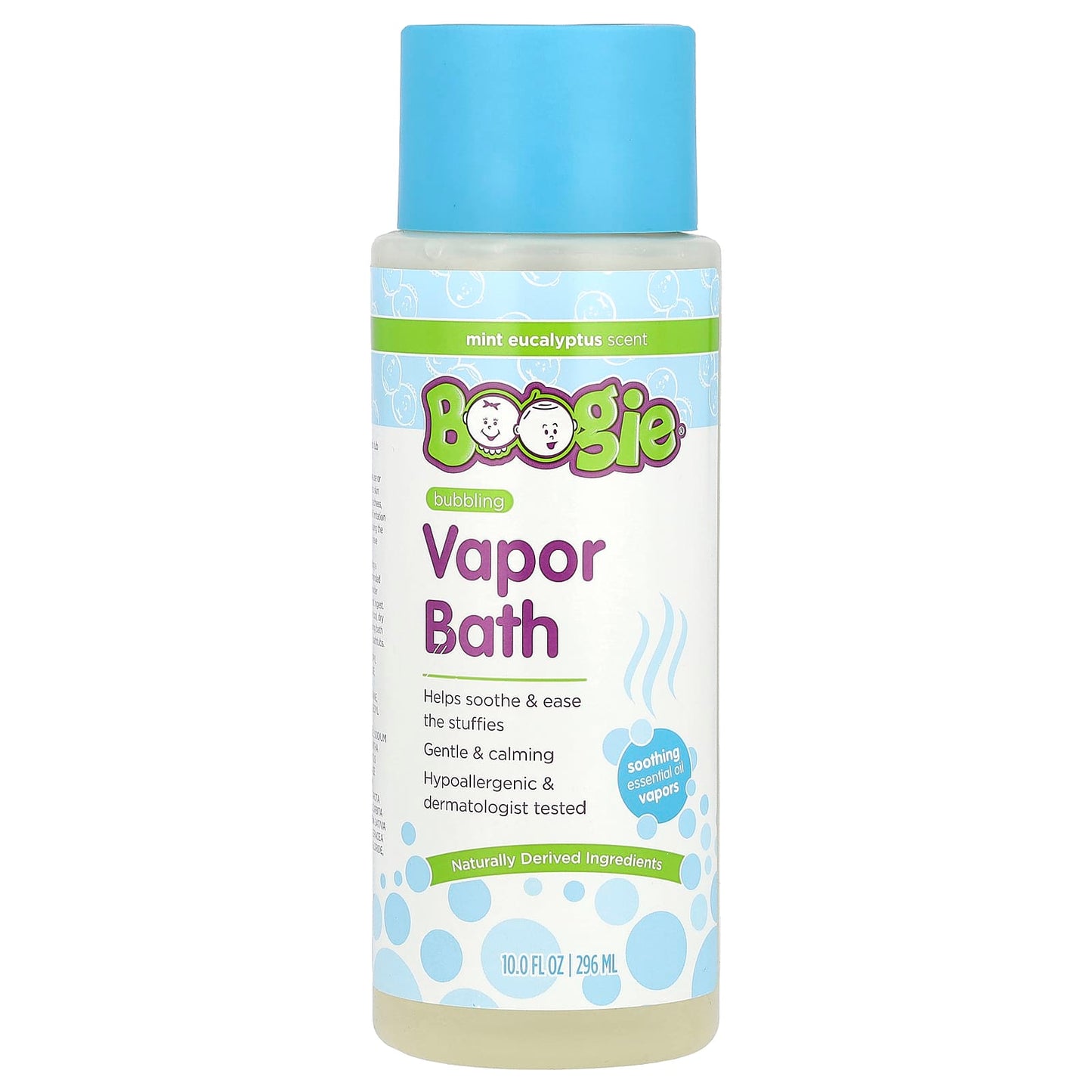 Boogie Wipes Vapor Bath for Relieving Cold & Allergy Symptoms - Image 1