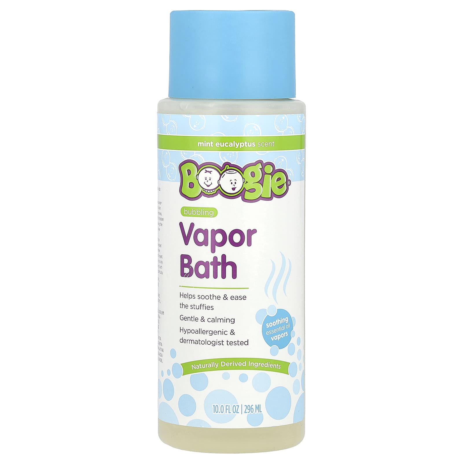 Boogie Wipes Vapor Bath for Relieving Cold & Allergy Symptoms - Image 1