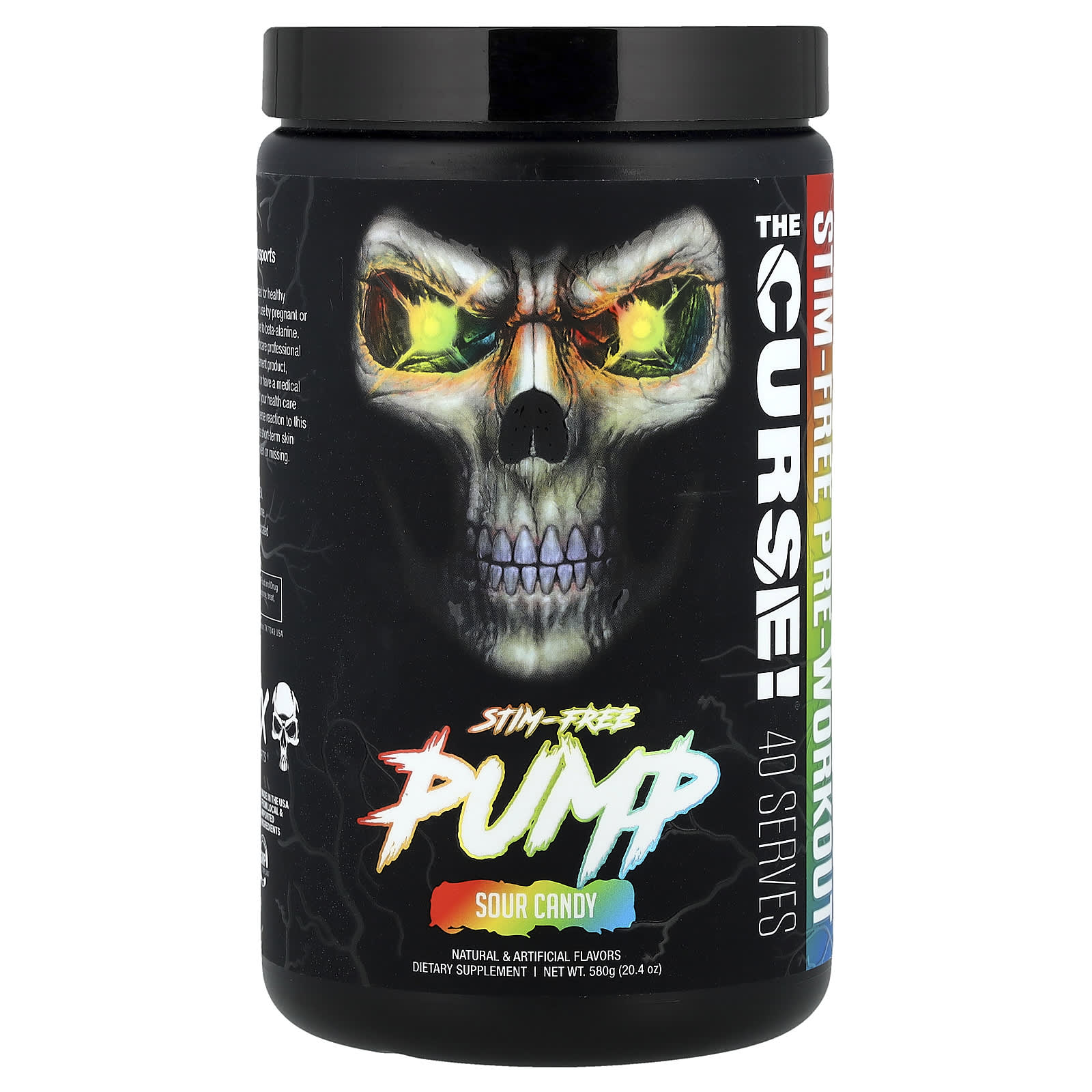 JNX Sports Stim-Free Pre-Workout: The Curse! Pumps - Image 1