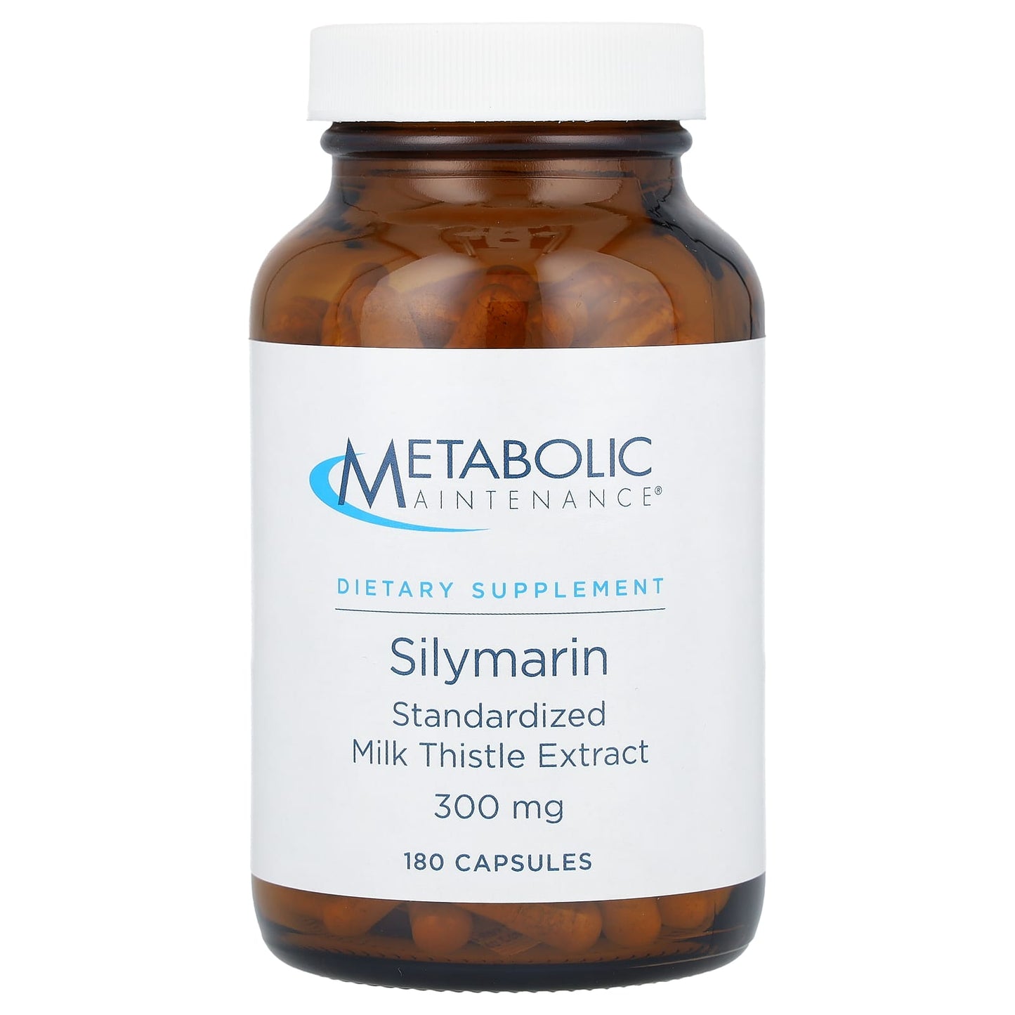 Metabolic Maintenance, Silymarin, 300 mg, 180 Capsules - Image 1