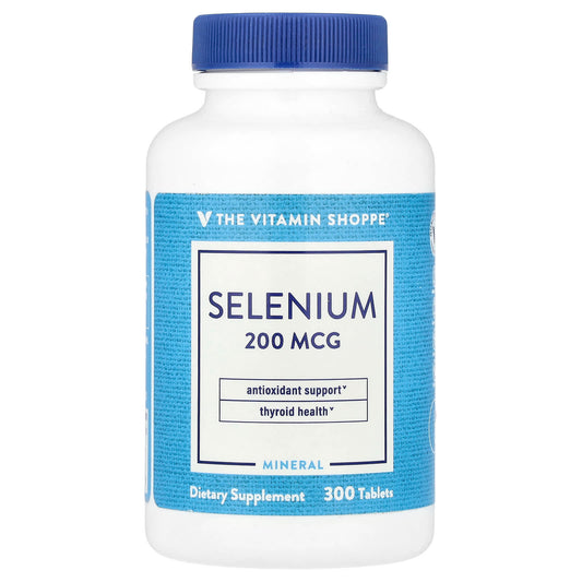 The Vitamin Shoppe, Selenium, 300 Tablets - Image 1