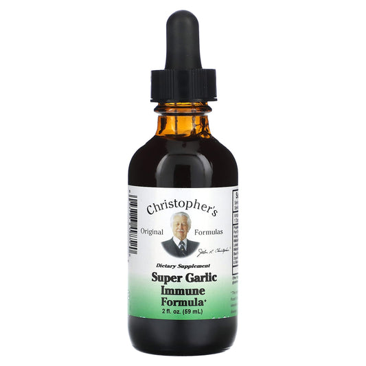 Boost Immunity with Christopher's Original Formulas Super Garlic Formula - Image 1