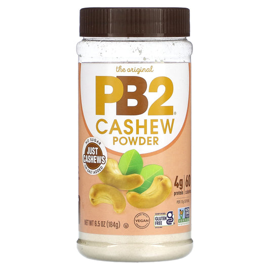 PB2 Foods, The Original PB2, Cashew Powder, 6.5 oz (184 g) - Image 1