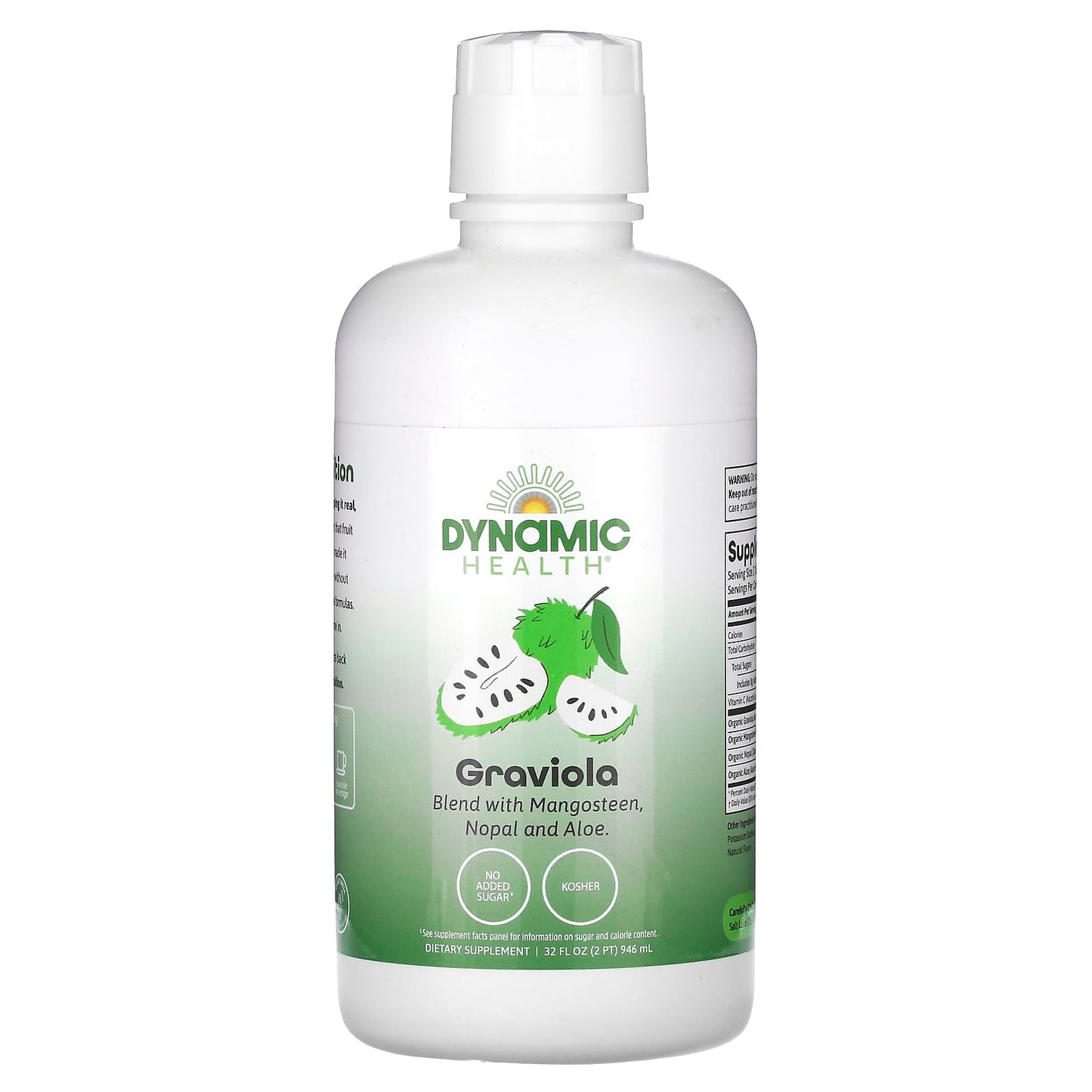 Graviola Juice Concentrate by Dynamic Health, 32 fl oz (946 ml) - Image 1