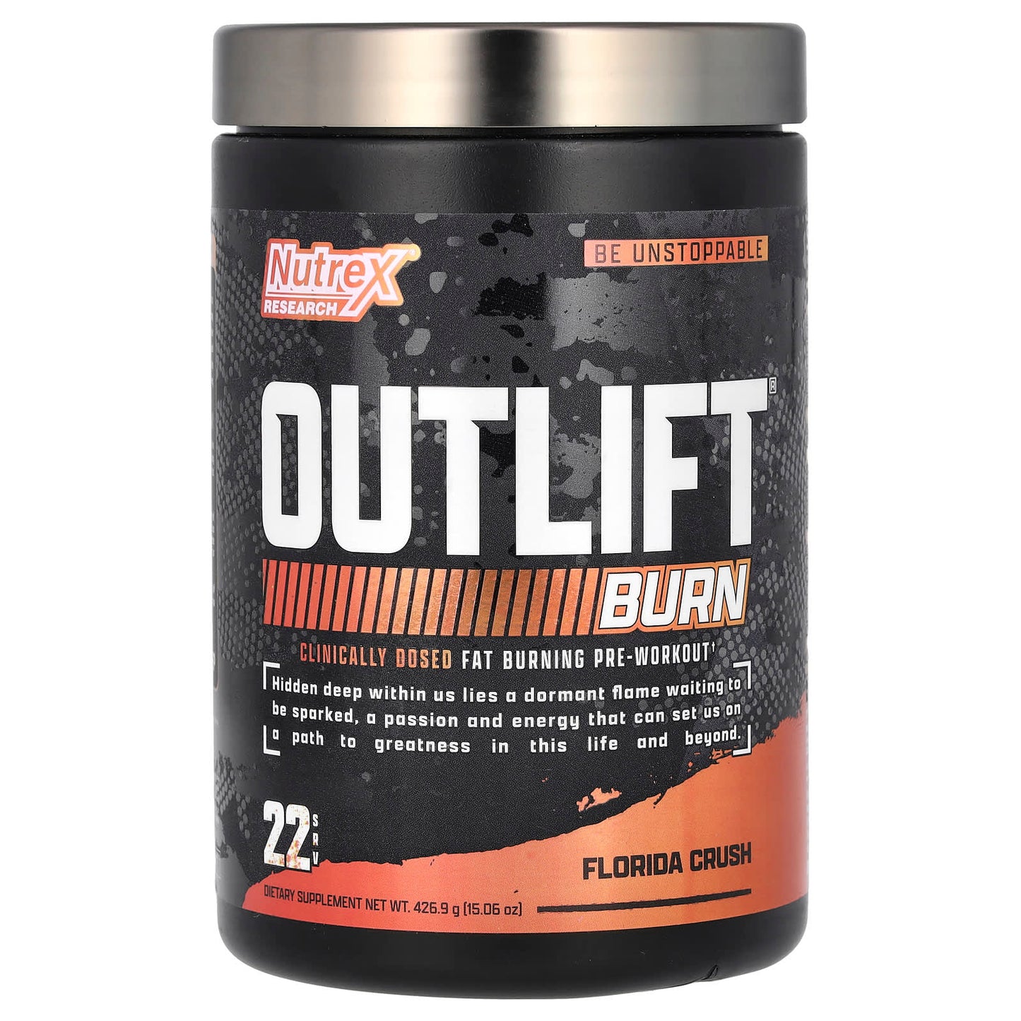 Nutrex Research, Outlift Burn, Florida Crush, 15.06 oz (426.9 g) - Image 1