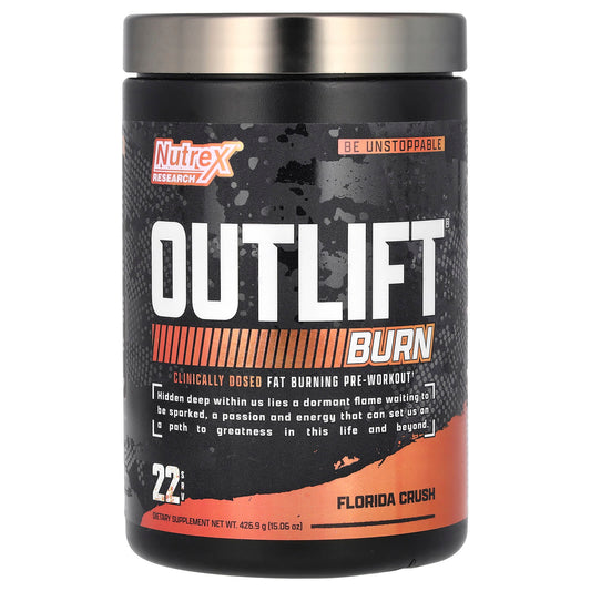 Nutrex Research, Outlift Burn, Florida Crush, 15.06 oz (426.9 g) - Image 1