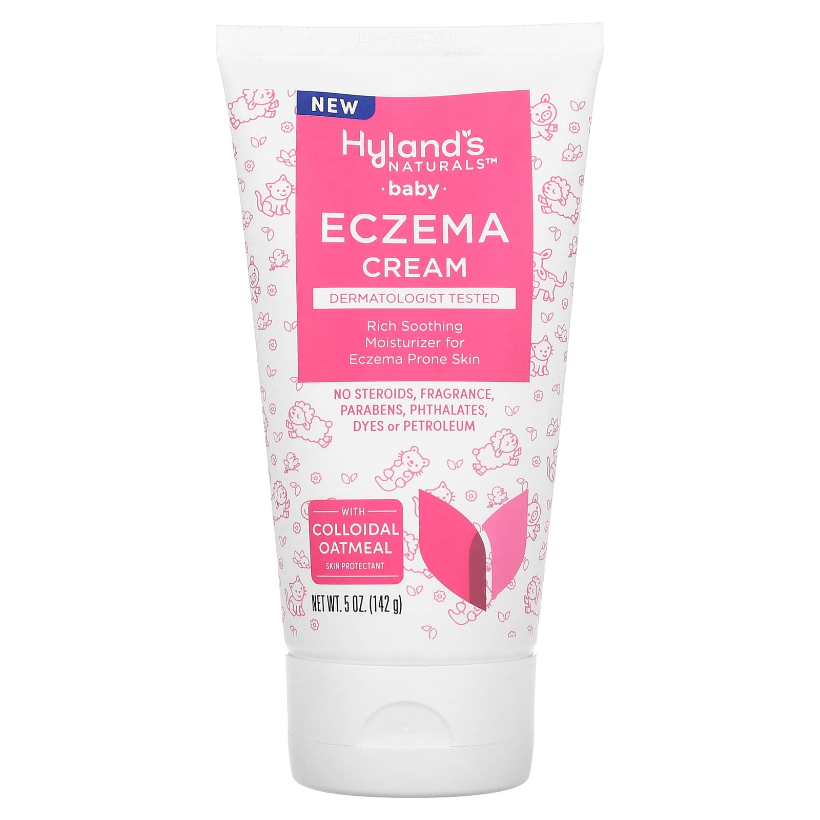 Hyland's Naturals Eczema Cream for Sensitive Skin, 5oz - Image 1