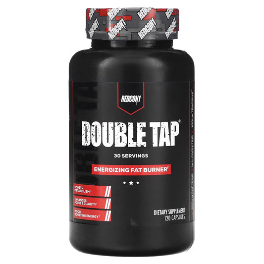 Redcon1, Double Tap, Energizing Fat Burner, 120 Capsules - Image 1