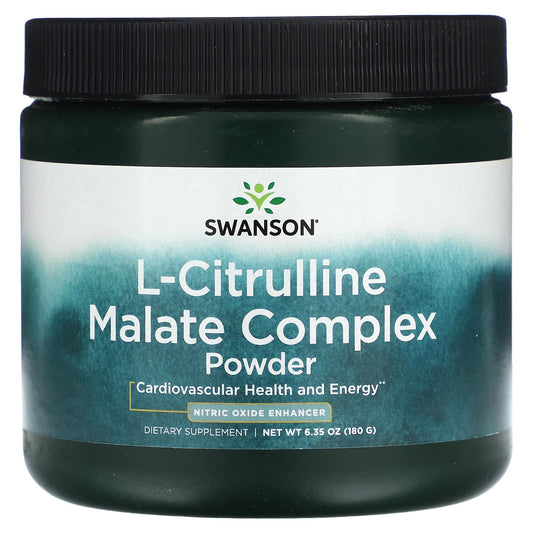 Swanson, L-Citrulline Malate Complex Powder, 6.35 oz (180 g) - Image 1