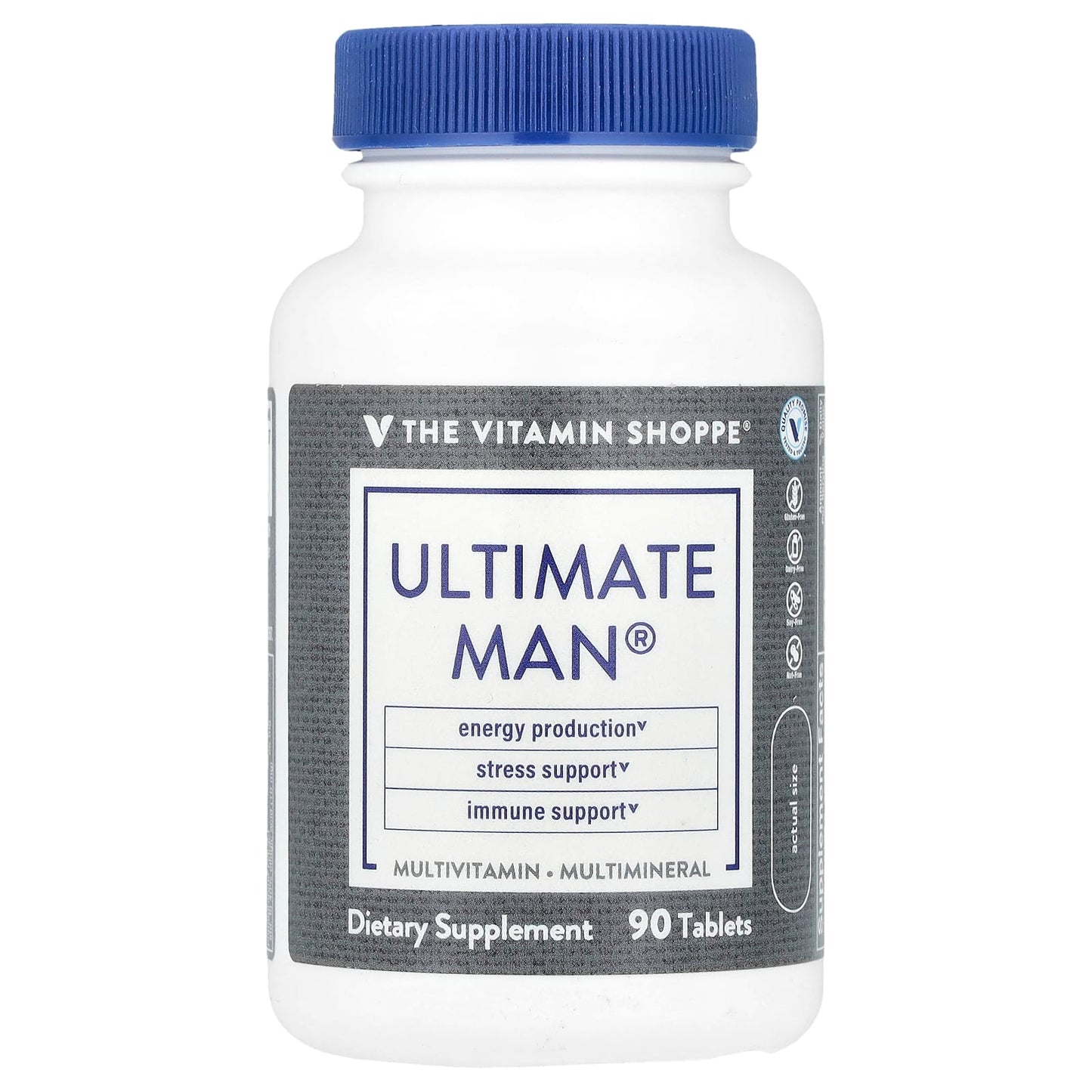 The Vitamin Shoppe, Ultimate Man®, Multivitamin & Multimineral, 90 Tablets - Image 1