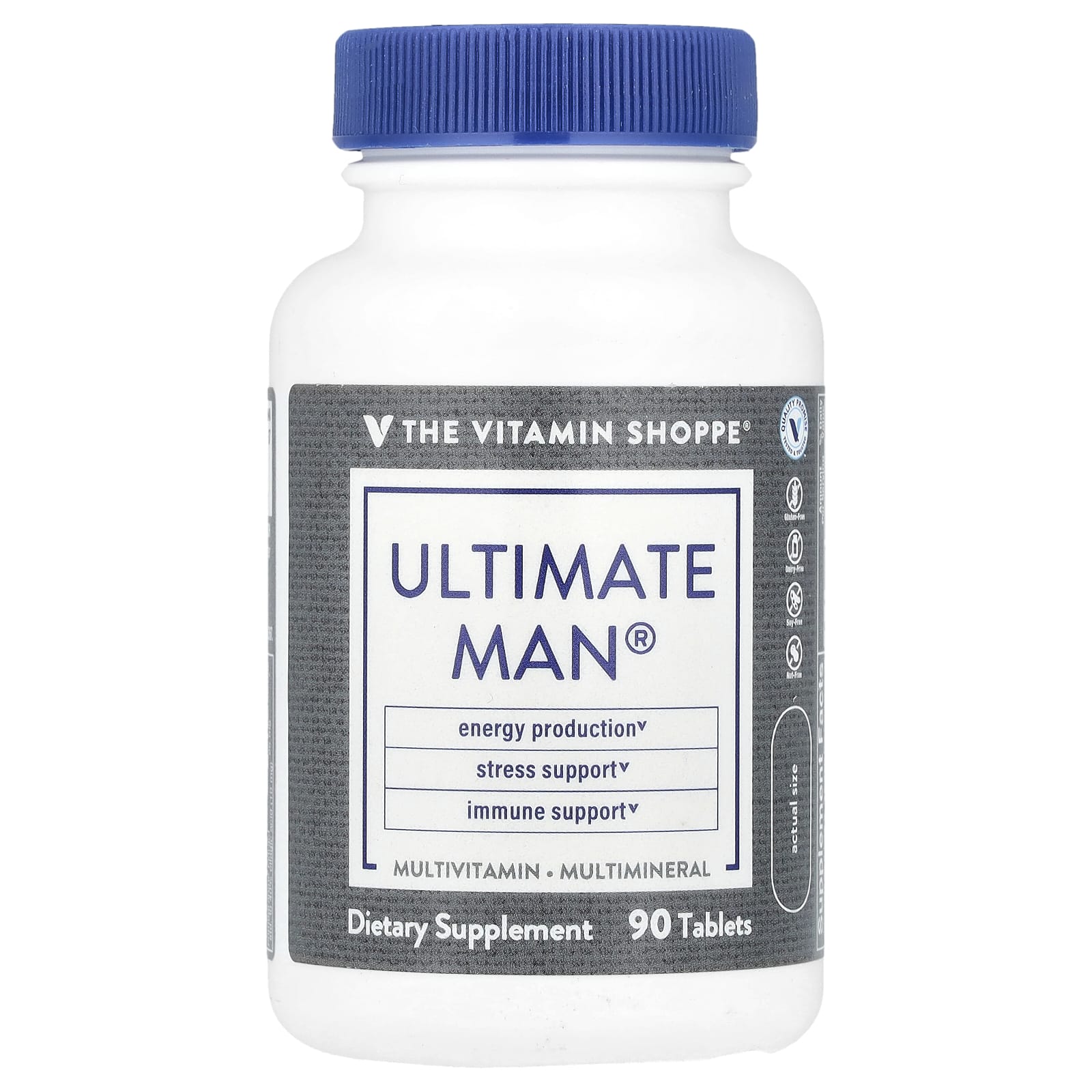 The Vitamin Shoppe, Ultimate Man®, Multivitamin & Multimineral, 90 Tablets - Image 1