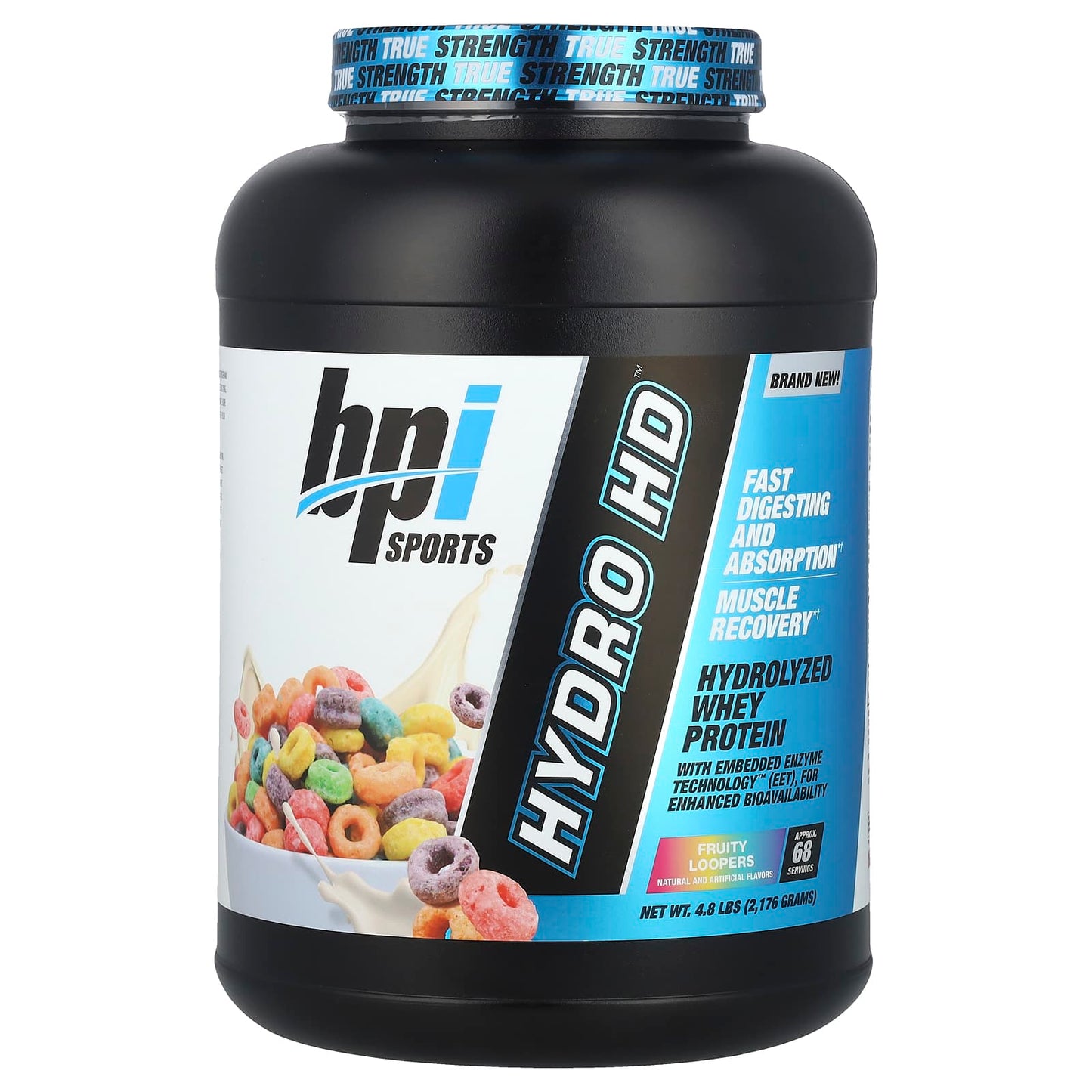 BPI Sports Hydro HD Fruity Loopers 4.8 lbs Whey Protein Isolate Powder - Image 1