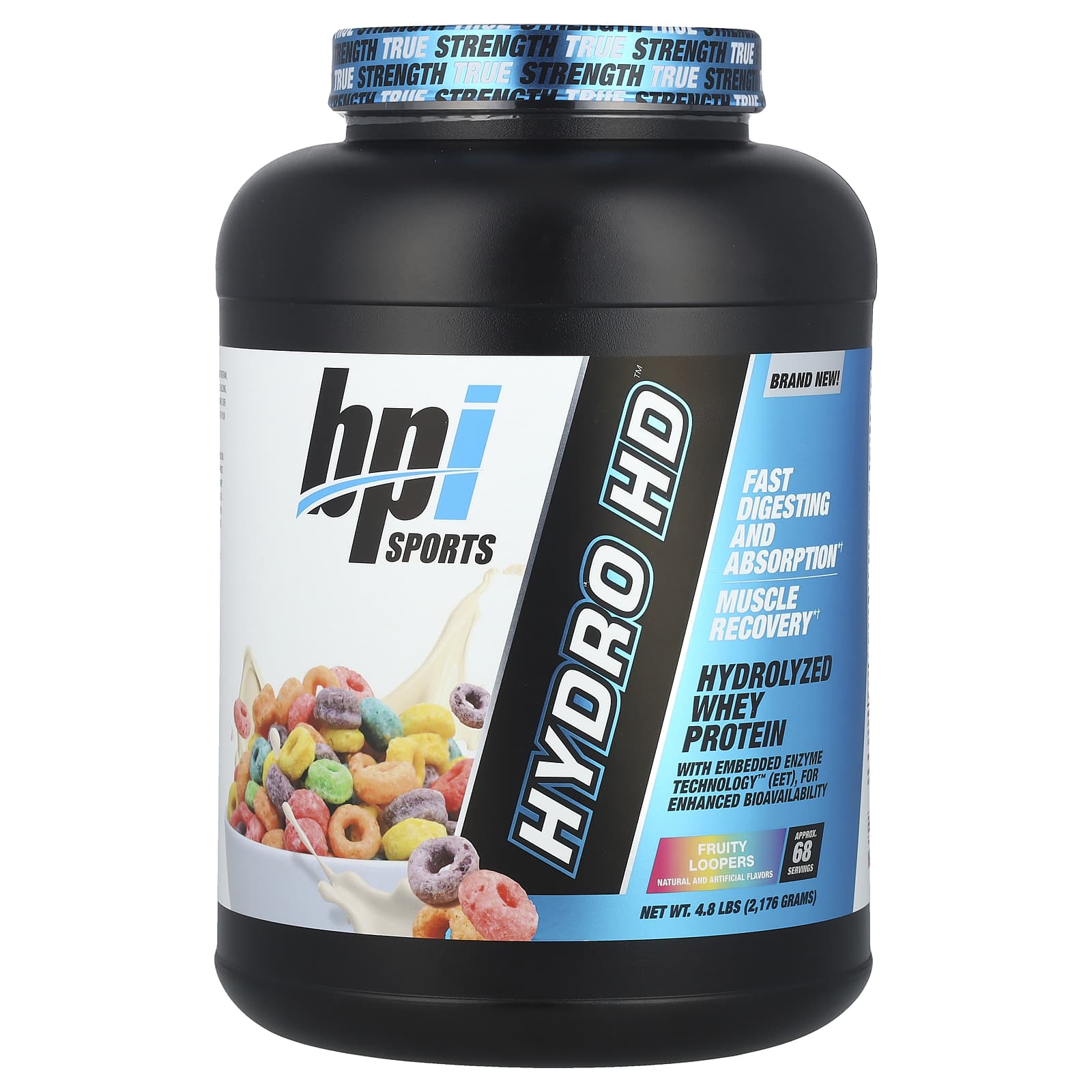 BPI Sports Hydro HD Fruity Loopers 4.8 lbs Whey Protein Isolate Powder - Image 1