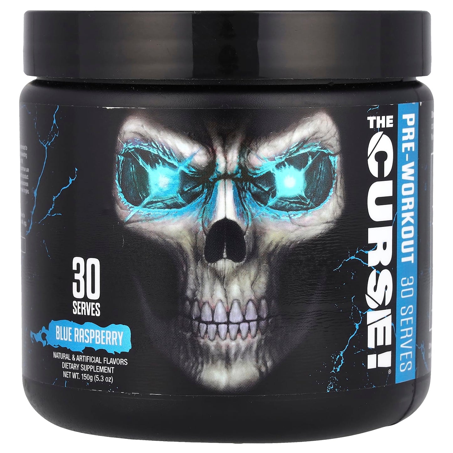 JNX Sports - The Curse! Pre-Workout, Blue Raspberry, 5.3 oz (150 g) - Image 1