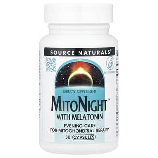 Support Mitochondrial Repair with Source Naturals MitoNight