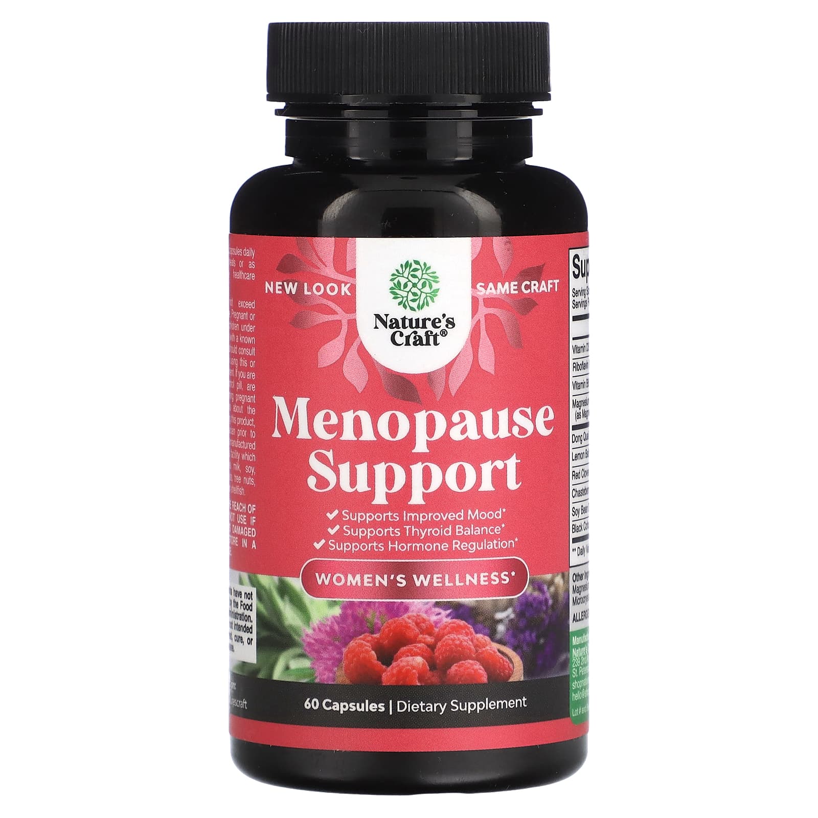 Nature's Craft, Women's Wellness, Menopause Support, 60 Capsules - Image 1