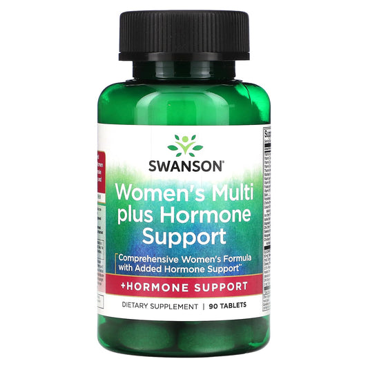 Swanson, Women's Multi Plus Hormone Support, 90 Tablets - Image 1