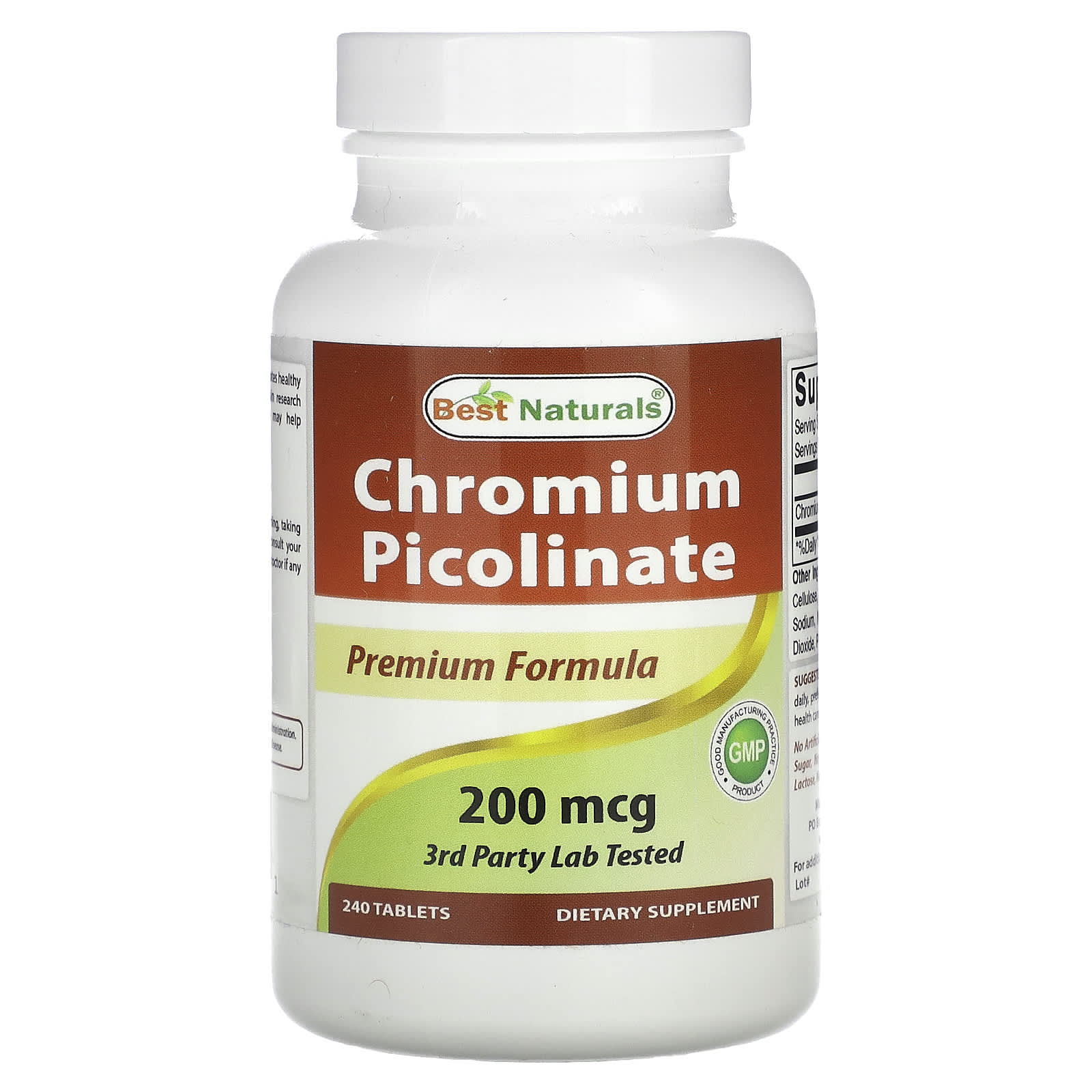 Chromium Picolinate Supplement for Healthy Blood Sugar & Weight - Image 1