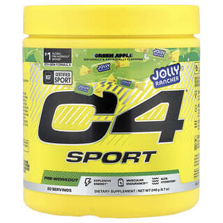 C4 Sport Pre-Workout by Cellucor - Green Apple Flavor