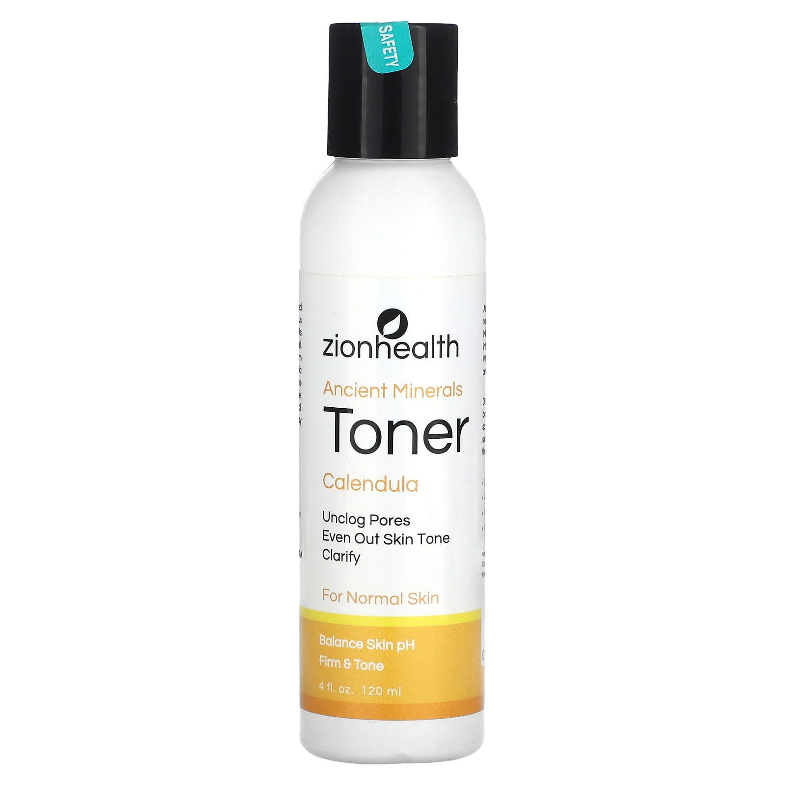 Zion Health, Ancient Minerals Toner, Calendula, 4 fl oz (120 ml) - Image 1