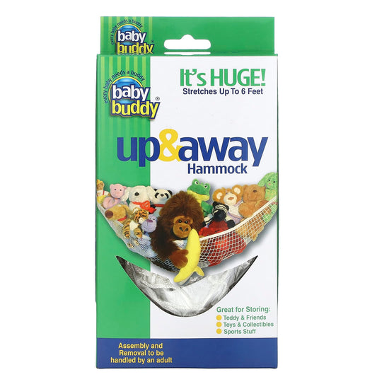 Baby Buddy Up & Away Hammock for Toy Storage & Organization - Image 1