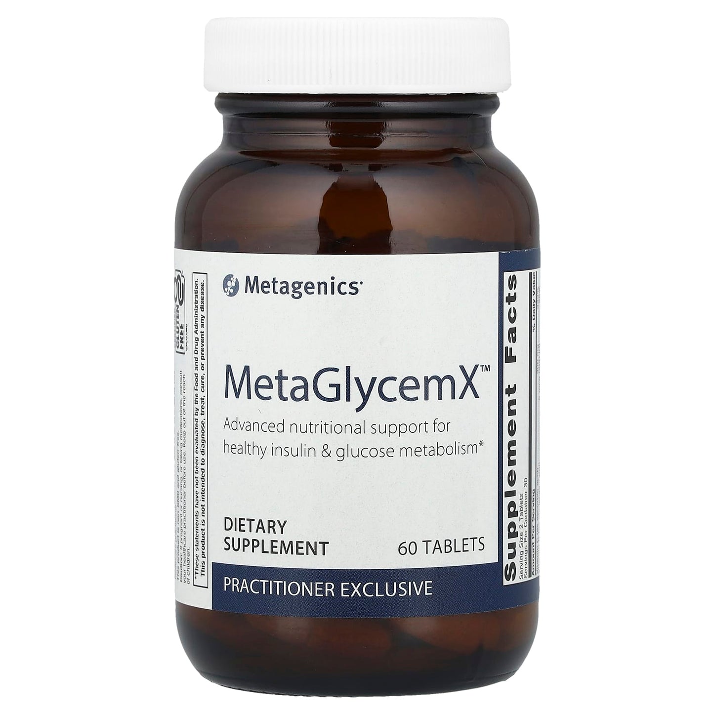 Metagenics, MetaGlycemX™, 60 Tablets - Image 1