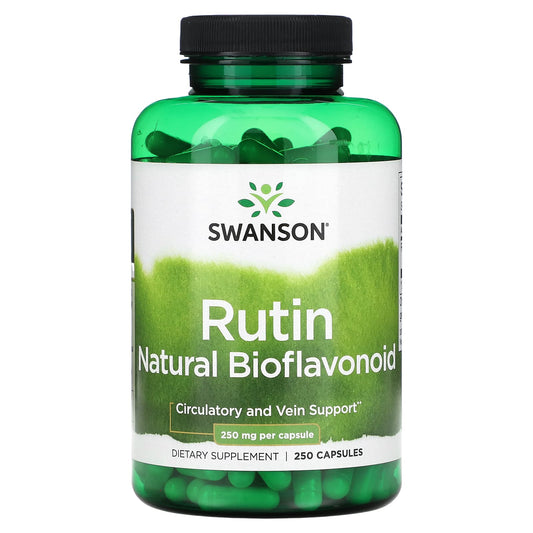 Swanson, Rutin, Natural Bioflavonoid, 250 mg, 250 Capsules - Image 1