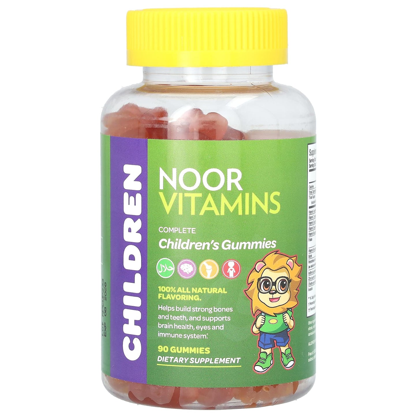Noor Vitamins, Children's Gummies, Complete , 90 Gummies - Image 1