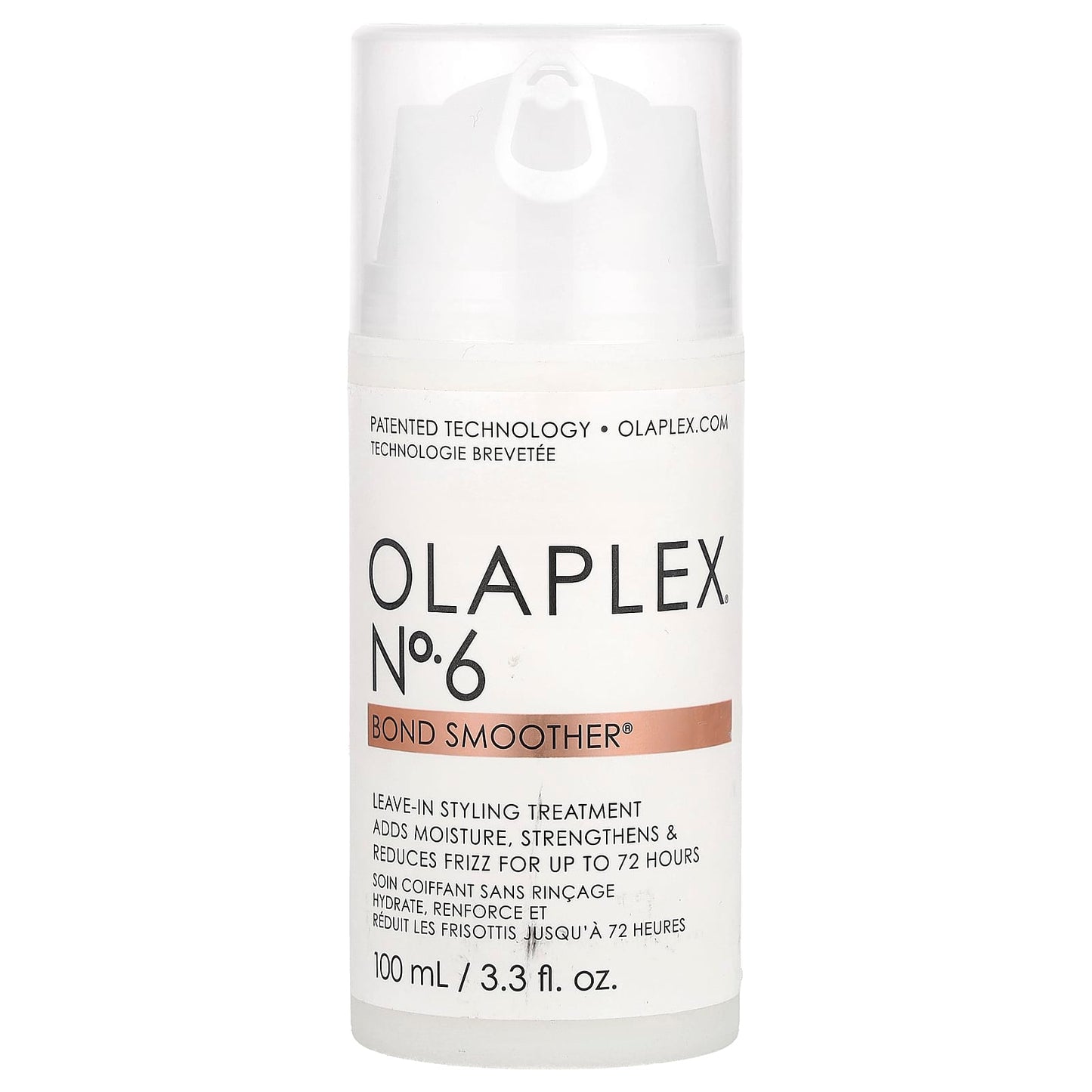Olaplex, No. 6 Bond Smoother®, Leave-in Styling Treatment, 3.3 fl oz (100 ml) - Image 1