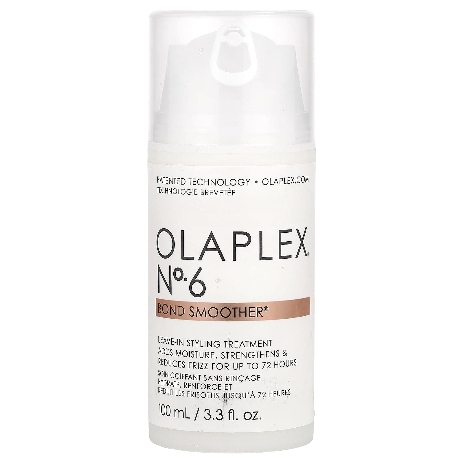 Olaplex, No. 6 Bond Smoother®, Leave-in Styling Treatment, 3.3 fl oz (100 ml) - Image 1