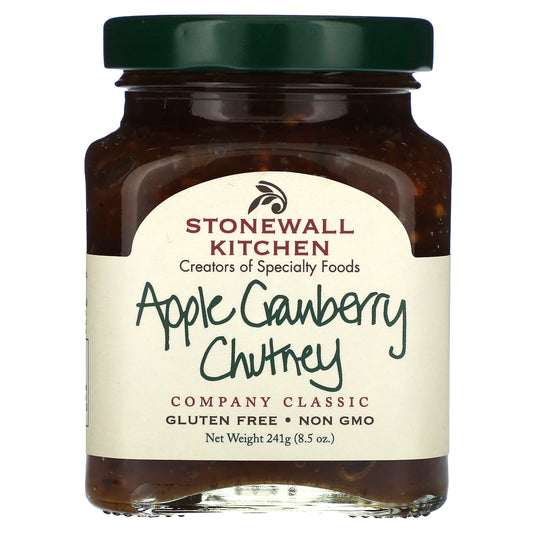 Stonewall Kitchen, Apple Cranberry Chutney, 8.5 oz (241 g) - Image 1