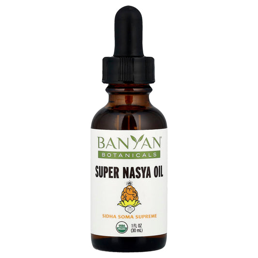 Organic Nasal Drops for Sinus Relief by Banyan Botanicals, 1 fl oz - Image 1
