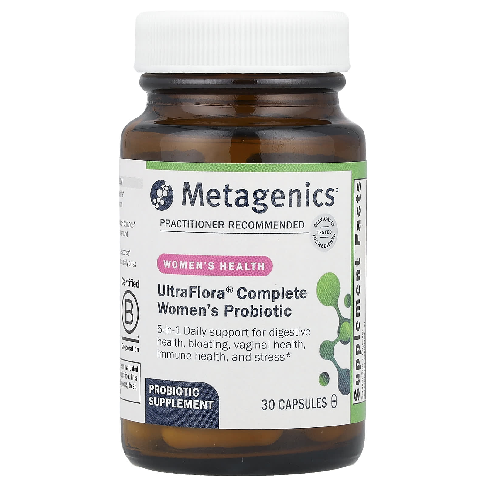 Metagenics, UltraFlora® Complete Women's Probiotic, 30 Capsules - Image 1