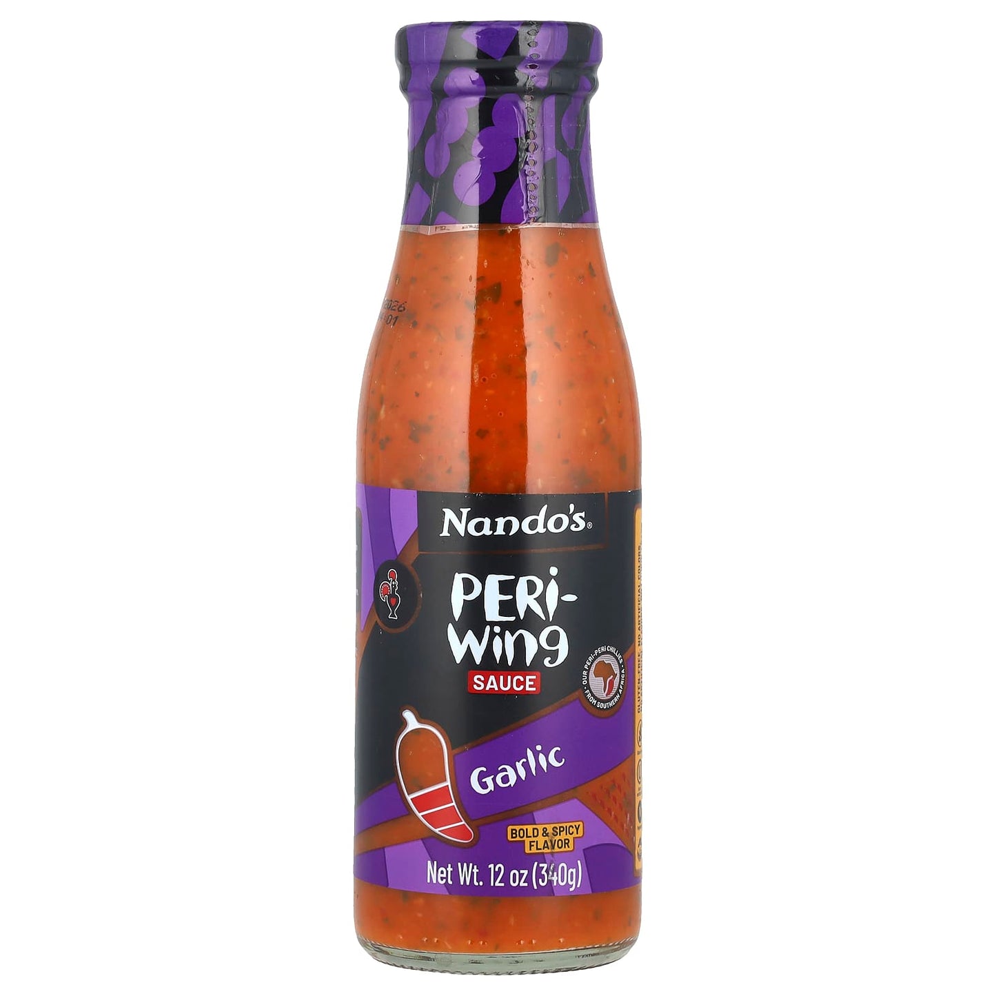 NANDO'S, Peri-Wing Sauce, Garlic, 12 oz (340 g) - Image 1
