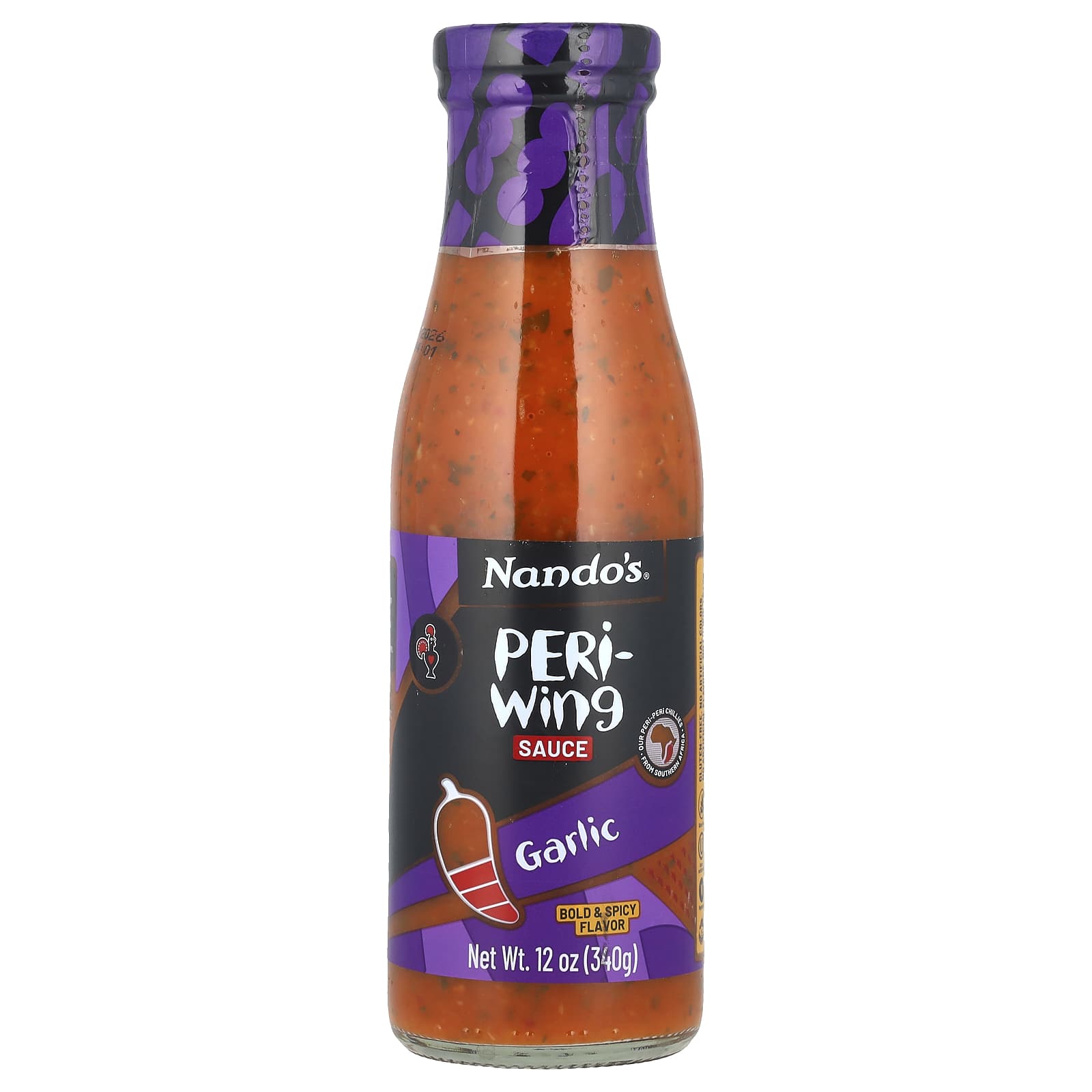 NANDO'S, Peri-Wing Sauce, Garlic, 12 oz (340 g) - Image 1