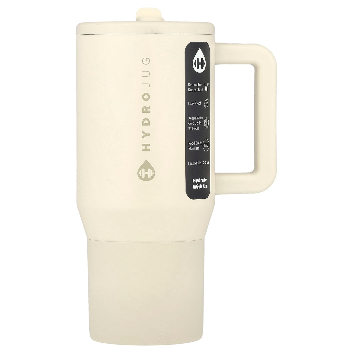 20oz Traveler Tumbler by HydroJug - Leakproof, Insulated, and Dishwasher Safe - Image 1