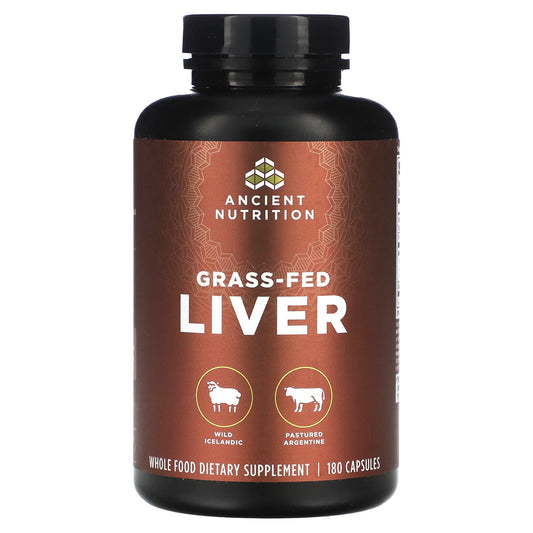 Grass-Fed Liver Supplement for Optimal Health - 180 Capsules - Image 1