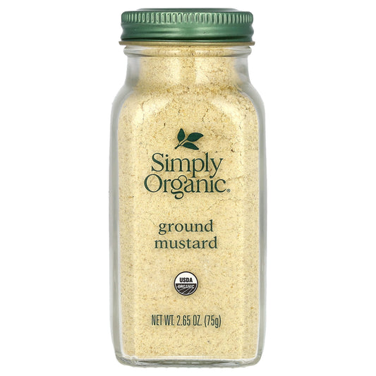 Simply Organic, Ground Mustard, 2.65 oz (75 g) - Image 1