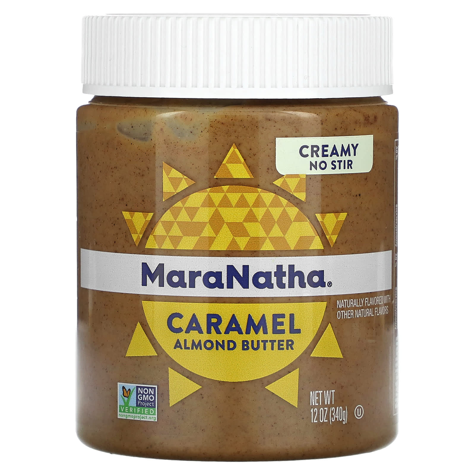 MaraNatha, Organic Caramel Almond Butter, Creamy, 12 oz (340 g) - Image 1