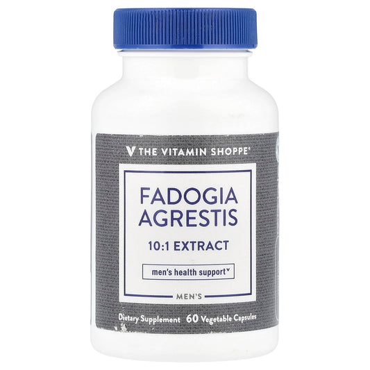 The Vitamin Shoppe, Men's Fadogia Agrestis, 60 Vegetable Capsules (600 mg per Capsule) - Image 1