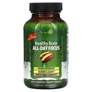 Irwin Naturals Brain Boost - All-Day Focus & Memory Supplement