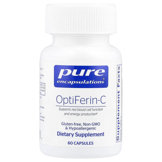 Pure Encapsulations, OptiFerin-C, 60 Capsules - Image 1