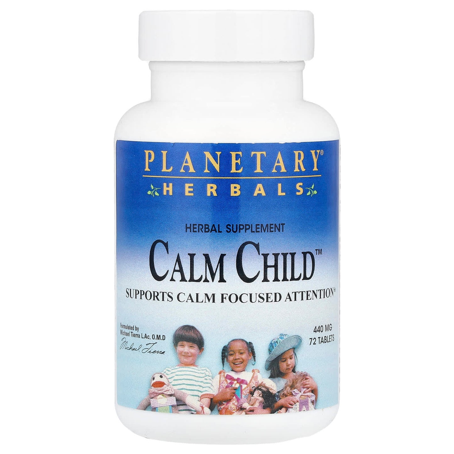 Planetary Herbals, Calm Child™, 72 Tablets - Image 1