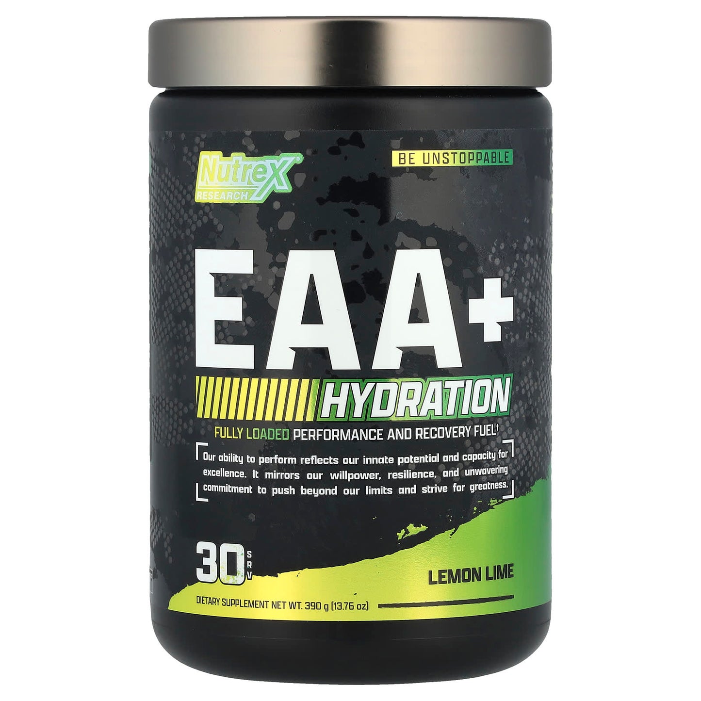 Nutrex Research, EAA + Hydration, Lemon Lime, 13.76 oz (390 g) - Image 1
